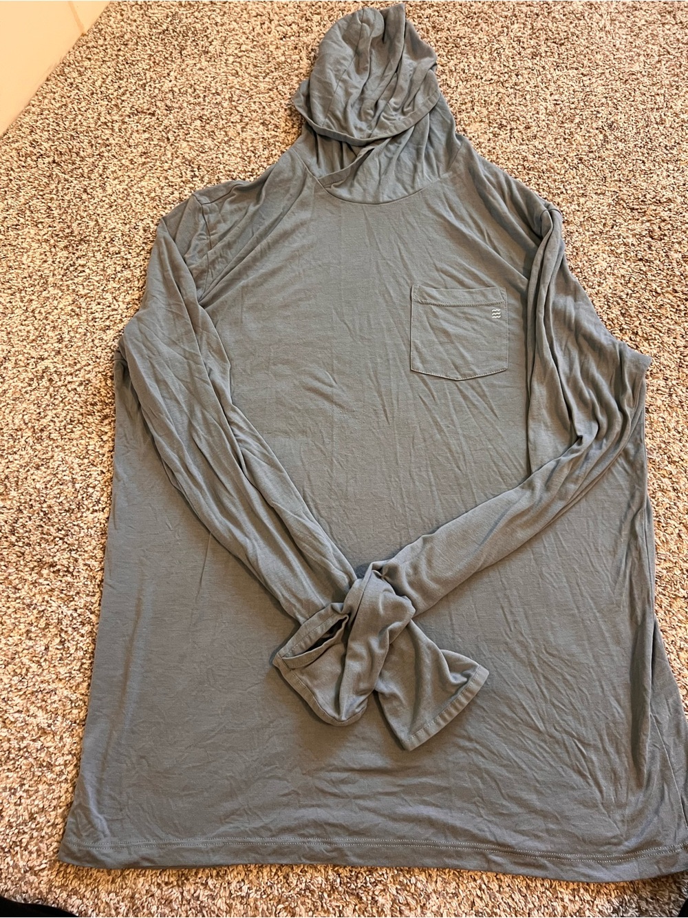 Free Fly Apparel Men's Lightweight Hooded Sun Protection Long Sleeve Shirt -